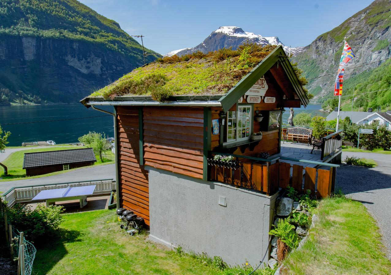 Grande Hytteutleige Og Camping Geiranger Exterior photo